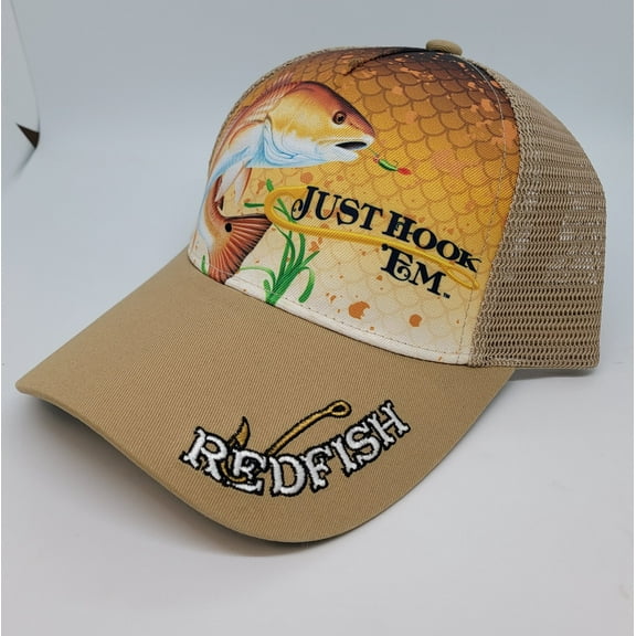 Just Hook 'Em Redfish Fishing Hat