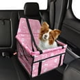thumbnail image 5 of Dadiaei Pet Travel Carrier for Dogs & Cats, Foldable Booster Seat Car Cage, Soft Washable Breathable Pet Car Seat for Small Pets, Portable Travel Bag for Dogs Cats & Small Animals, 5 of 5