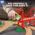 thumbnail image 3 of Set de tren TOY Life, 80 unidades, con grúa y locomotora para niños de 4 a 8 años, 3 of 8