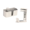 thumbnail image 2 of Soporte para vasos de escritorio, portalápices, organizador desmontable con pinza para mesa, debajo del escritorio, colgador para auriculares, soporte, 2 of 8