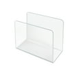 thumbnail image 2 of Clear Acrylic Desk File Holder- Large, 4-Pack, 2 of 7