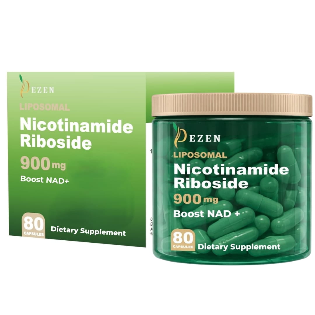 DEZEN NAD+ Liposomal Nicotinamide Riboside – Supplement for Cellular Energy Support - Pack 10