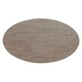thumbnail image 4 of Liberty Furniture Industies, INC Greystone Mill Oval Cocktail Table in Stone White Wash w/ Wirebrush Distressing, 4 of 6