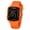 Orange, variant on Digital Watches for Men Women Waterproof Unique Rectangle Watch Stopwatch Countdown Alarm Analog Silicone Strap Transparent Case