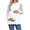 White, variant on Maternity Peplum Tops for Women Floral Lace Patchwork Ribbed Knit Pregnancy Blouse Round Neck Long Sleeve Swing Tunic Shirt for Fall Winter Daily Wear