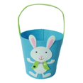 thumbnail image 1 of Cute Easter Rabbit Cloth Basket Candy Eggs Buckets Party Decoration for Kids Felt, 1 of 3