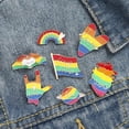 thumbnail image 1 of 7 unids/set Pins para mochilas Rainbow Pin para hombres mujeres niños y niñas lindo Pin para chaquetas Bookbags, 1 of 8
