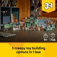 thumbnail image 4 of LEGO Creator 3 in 1 Haunted Mansion Building Toy for Kids - Halloween Building Blocks & Learning Toy for Girls & Boys, Ages 9+ - Build a Haunted House, Train, or Ship - Gift for Birthdays - 31167, 4 of 8