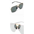 thumbnail image 3 of Polarized Men's Large-Frame Sunglasses Business Driver Driving Glasses (Color : C, Size : Medium), 3 of 4