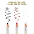 thumbnail image 2 of BRAWNA 3 Pcs Pro Contour Peel-Off Pencils - White, Black & Red - Wax Mapping Pencils for PMU, Microblading & Brow Artists, 2 of 4
