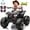 Pink-with RC, variant on 4x4 Kids Ride on ATV, 2 Seater 24 Volt Ride on Toys, 4x200W Four-Wheeler Quad Car for Big Kids, Red-RC