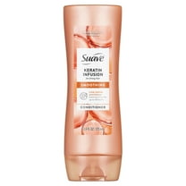 Suave Keratin Infusion Smoothing Conditioner For Frizzy Hair, 48HR Frizz Control, 12.6 FL OZ