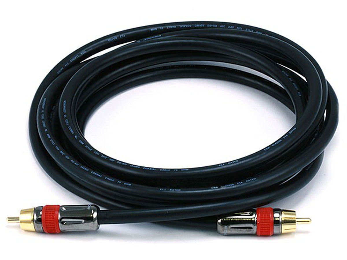 50ft WHITE RG6 DIGITAL Coaxial Cable Shielded PVC jacket RATED UL ETL CATV RoHS 75 Ohm RG6 Digital Audio Video Coaxial Cable with Premium METAL Compression F-Connectors
