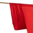 thumbnail image 4 of BalsaCircle Red 14 feet Scuba Polyester Drapery Backdrop Curtain Rod Pockets Party Events Decorations Supplies, 4 of 8