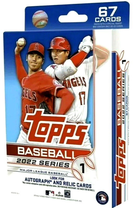 2022 Topps Series 1 Baseball Hanger Pack - Walmart.com