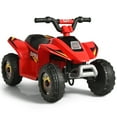 thumbnail image 1 of Costway 6V Kids Electric Quad ATV 4 Wheels Ride On Toy for Toddlers Forward&Reverse Red, 1 of 9
