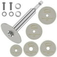 thumbnail image 1 of 1 Set PVC Pipe Inside Cutter Stainless Steel Plumbing Inside Cutter with 1/4 Inch Hex Shank Internal Plastic Pipe Cutter and Blades for Plastic Pipe Cutting Set 1, 1 of 9