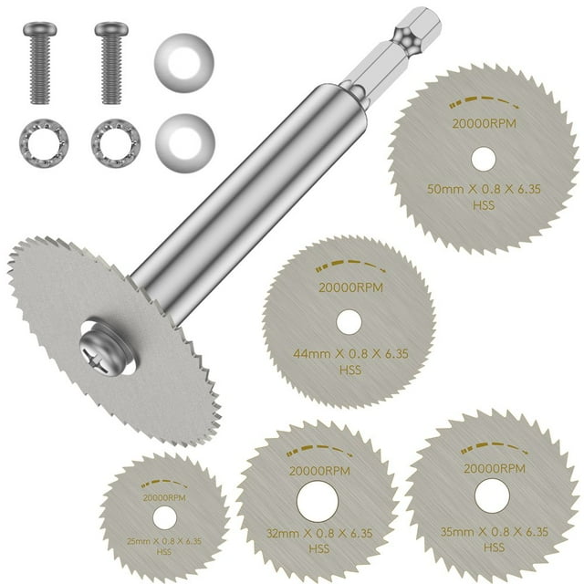 1 Set PVC Pipe Inside Cutter Stainless Steel Plumbing Inside Cutter with 1/4 Inch Hex Shank Internal Plastic Pipe Cutter and Blades for Plastic Pipe Cutting Set 1