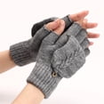 thumbnail image 5 of Gants Gris Mitaines Hiver USB Gants Chauds Chauffants Randonnée Conduite Course Cœur de Main Réversibles USB Chauffés, 5 of 5