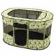 thumbnail image 4 of Casa para Gatos Plegable Tragaluz Extraíble Sala de Partos para Gatos Transpirable Parque para Perros para Suministros para Mascotas XL 110x85x60cm / 43.3x33.5x23.6in Verde, 4 of 5