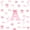 Pink A, variant on Castle Fairy Pink Bow Letter E Full Size Sheets 4-Piece for Girls,Dreamy Princess Bed Sheets