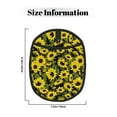 thumbnail image 3 of Pofeuu Sunflowers In Vintage Print Silicone Pot Mat Mitten With Hanging Loop Heat Resistant Oven Mitts Non-Slip Bbq Baking Smoking Potholders, 3 of 7