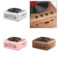 thumbnail image 3 of HLONK Portable FM Radio Buil-in Speaker Retro CD Player Bluetooth-compatible Speaker, 3 of 5
