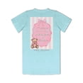 thumbnail image 3 of Simply Southern Too Many Storms Washed Aqua T-Shirt, 3 of 4