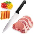 thumbnail image 2 of Chef Knife 8 Inch - Kitchen Knife European Steel - Best Chef Knife for High Carbon Stainless Steel - Chopping Knives for Budding Kitchen, Cooking Knives, and for Professional Chef Knives, 2 of 8