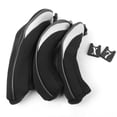 thumbnail image 2 of Paquete de 3 para cabeza de Golf, protectoras para madera de conductor, juego de para cabeza de palo de Golf universales para regalo de Navidad de golfista Unisex Soledad  Headcover del club de golf de madera, 2 of 10