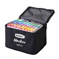 thumbnail image 1 of Amdohai 80 Colors Alcohol Markers Set Double Tipped Colored Pens Fine Point Art Markers Packed in Cloth Bag for Kids Adult Coloring Drawing Illustrations Artist Sketching, 1 of 8