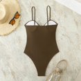thumbnail image 6 of Womens One Piece Swimsuits Cut Out Halter Metal Bathing Suit, 6 of 7