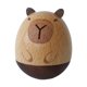 thumbnail image 1 of Juguete de carpincho Tumbler, muñeco creativo de madera con movimiento automático, figuras de carpincho, juguete tambaleante de dibujos, 1 of 9
