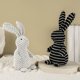 thumbnail image 3 of FELTECHELECTR Muñeco de peluche de conejo, adorno de conejo de Pascua para escritorio, decoración de conejo de Pascua, accesorio para fotos de Pascua, 3 of 7