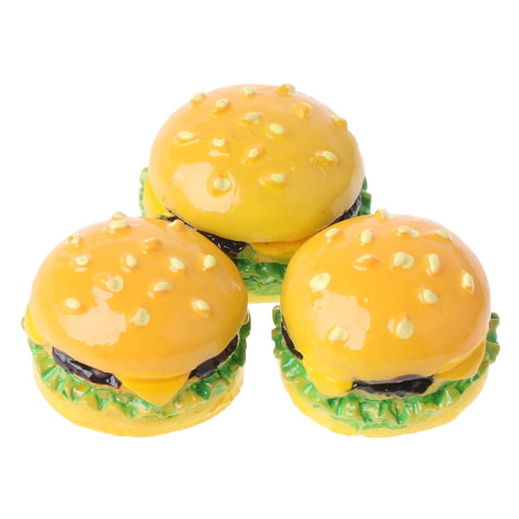 MANNYA 1:12 Hamburger Craft Miniature Food Accessory Decoration