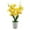 Yellow, variant on WMGHA 20 Pcs Artificial Daffodils Flowers in Vase for Home Decor, Spring Flower Fake Silk Flower Arrangement for Home Wedding Outdoor Front Door, UV-Resistant Artificial Potted Flowers