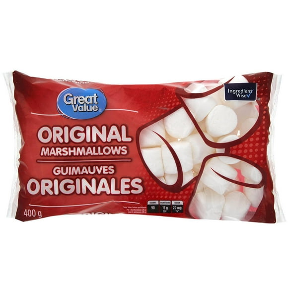 Great Value Original Marshmallows, 400 g