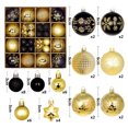 thumbnail image 2 of 44 Uds. Bolas decorativas redondas de Navidad decorativas ligeras para árbol de Navidad, 2 of 7