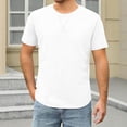 thumbnail image 5 of asjyhkr Mens Athletic Tshirts Cotton Short Sleeve Comfy Workout Running Gym Tees, 5 of 6