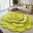 thumbnail image 5 of Front Entrance Door Mat Funny 3D Shaped Flower Floor Mat Sofa Bedroom Living Room Carpet Doormat Outdoor Entrance, 24x24inch, 5 of 6