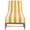 Heather Tan/Yellow Stripe, variant on Safavieh Callan Steel Outdoor Lounge Chairs, Heather Tan/White