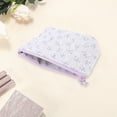 thumbnail image 3 of Unique Bargains 1 Pc Women Portable Makeup Bag for Travel Vacation Purple Polyester, 3 of 4