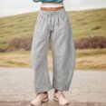 thumbnail image 1 of WILLBEST Pantalones Casuales para Mujer, de Cintura Alta, Holgados, Cómodos, con Bolsillos, para Uso Diario y Actividades Deportivas. Chica, 1 of 7