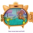 thumbnail image 3 of ​Polly Pocket Pet Connects Deer And Meadow Compact Playset, 3 of 4