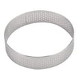 thumbnail image 1 of Tart Rings 8 Inch - Round, Perforated, Stainless Steel, Nonstick, for Baking, Breathable Design, 1 of 2