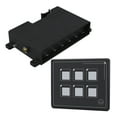thumbnail image 3 of Panel de control de membrana Panel de interruptor de control de membrana universal 6P para automóvil Tomshoo Panel de control de membrana, 3 of 7