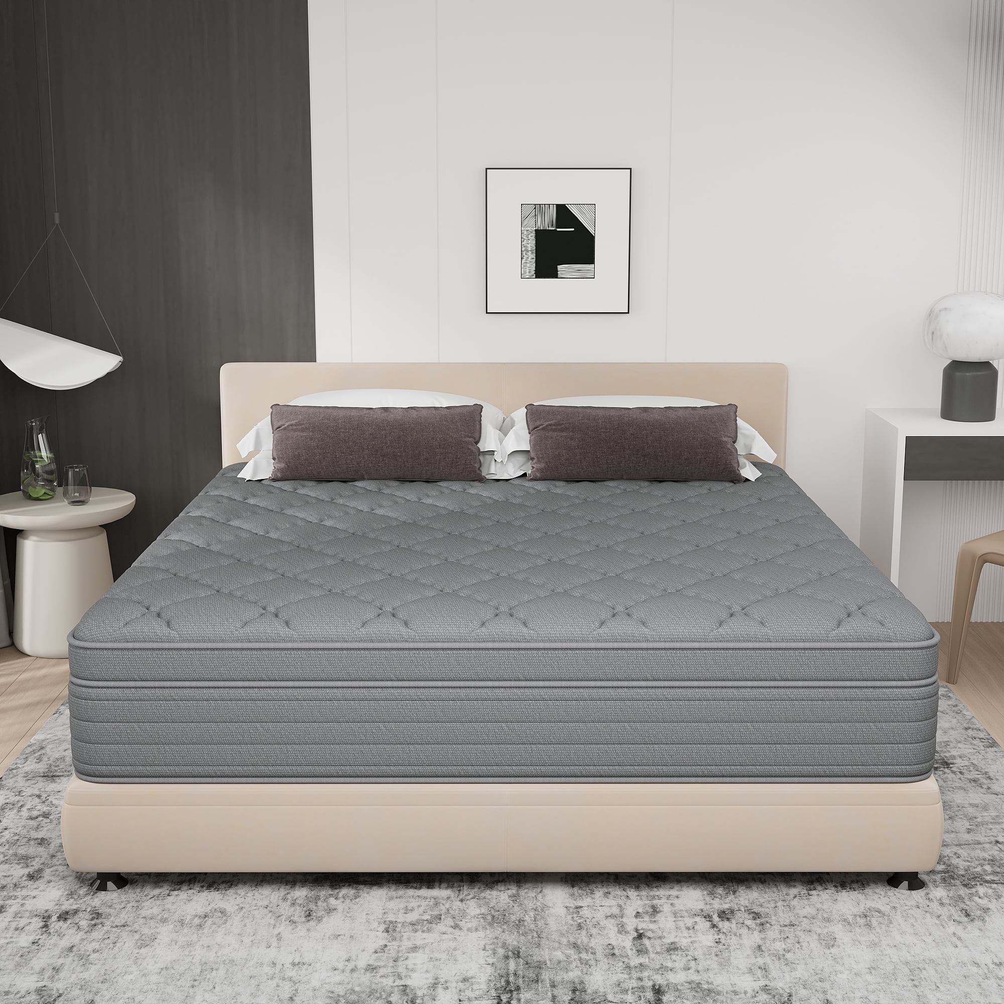 14 Inch Full Gel Memory Foam Hybrid Mattress Pocket Spring In A Box Medium Firm