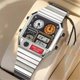 thumbnail image 2 of Digital Watch for Men with Temperature Stopwatch Silver, 2 of 5