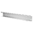 thumbnail image 4 of FENGGUIQU 1Pack Silver Rectangular Pegboard Screwdriver Holder Wall Tool Organizer Steel 14X2.2X1.2In, 4 of 8
