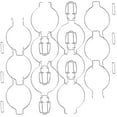thumbnail image 1 of DEEPCRAFF 15pcs Hanging Rack for Mason Jars Iron Sealing for Home Canning Needs, 1 of 8